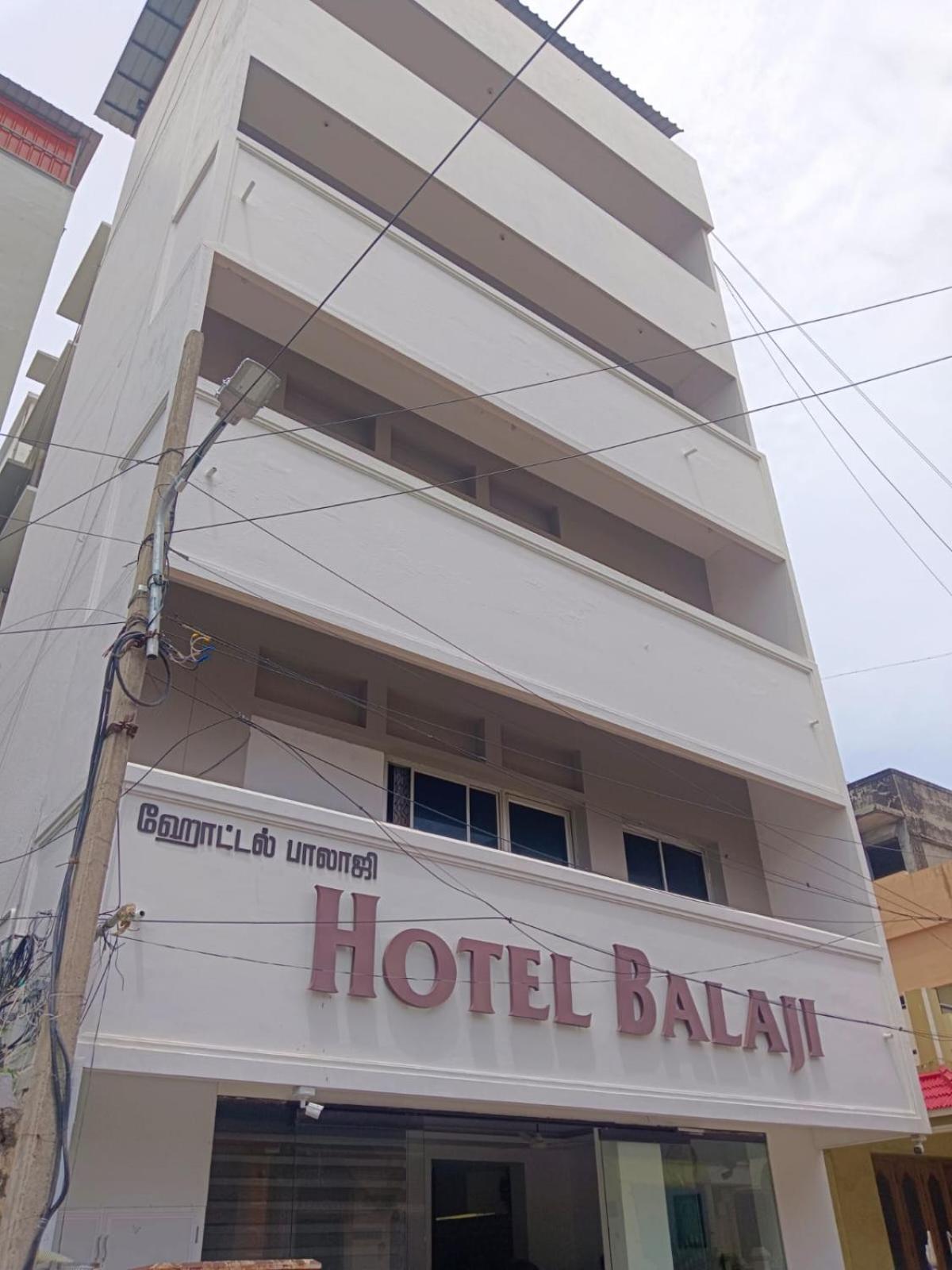 Sree Balaji Hotel - Lodge كانياكومارى المظهر الخارجي الصورة