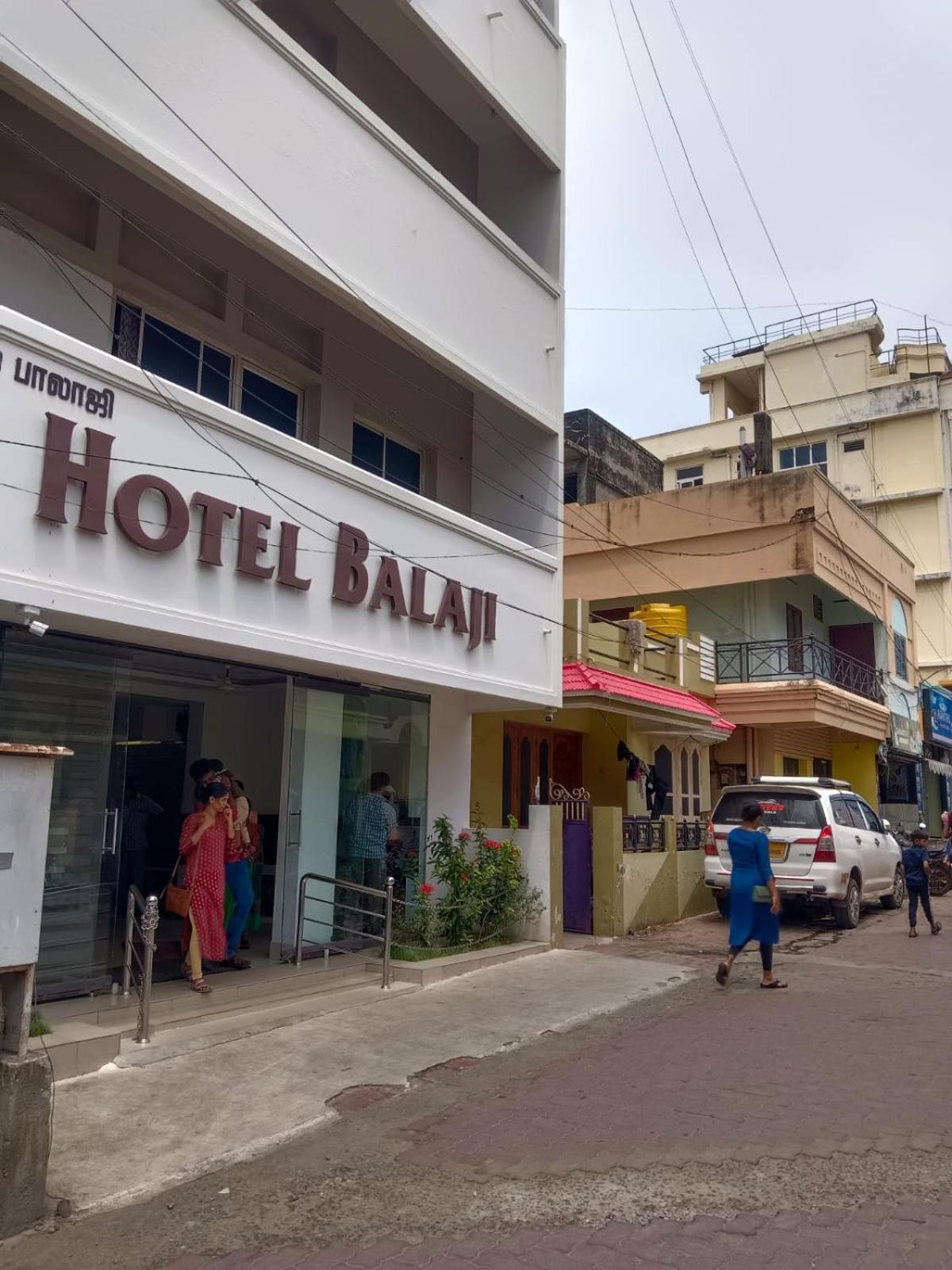 Sree Balaji Hotel - Lodge كانياكومارى المظهر الخارجي الصورة